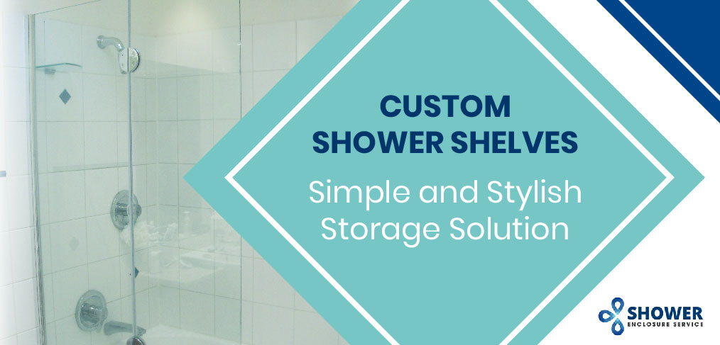 Glass Shower Shelves