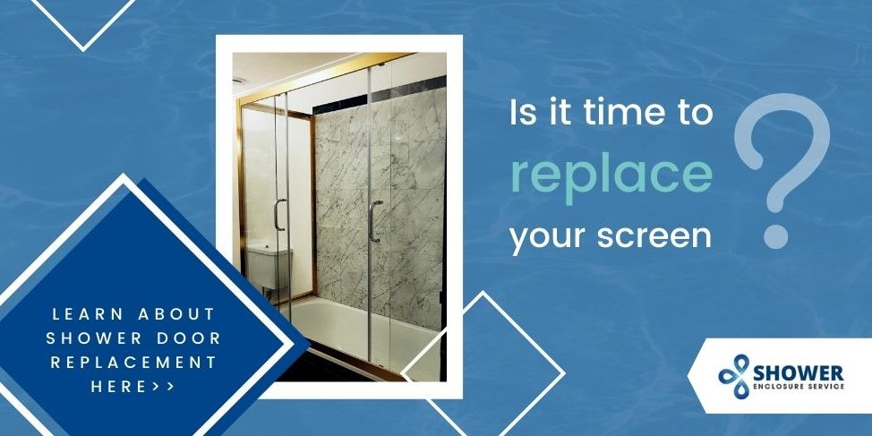 Header-Replacement Shower Door Replacement